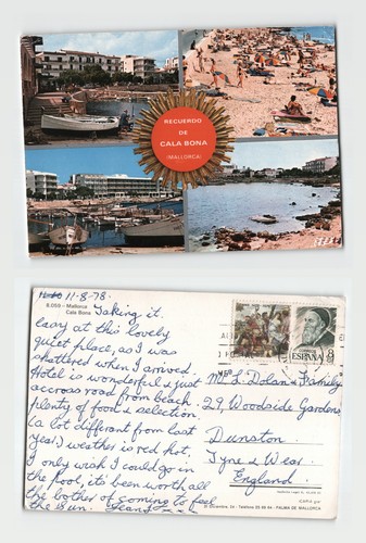 Postcard cala bona - -,