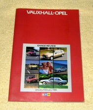 Vauxhall Opel Range 1984 Nova