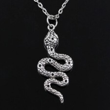 SILVER SNAKE PYTHON COBRA