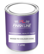 BASECOAT PAINT NEAT UNTHINNED MIXED TO CAR COLOUR CODE - BODYSHOP HIGH QUALITY