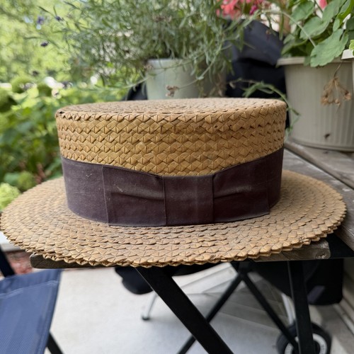 Vintage 1920s 1930s straw - 1920s-1930s,