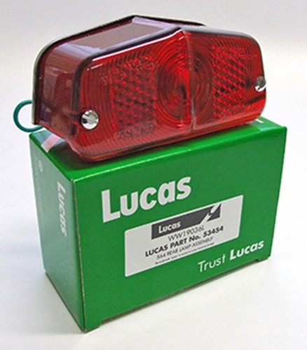 Genuine lucas rear lamp type - genuine,