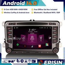 8-Core Android 14 Car Stereo