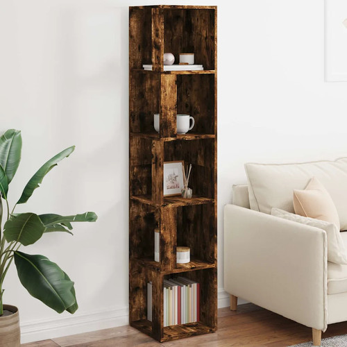 Walplus corner cabinet smoked - cabinet,