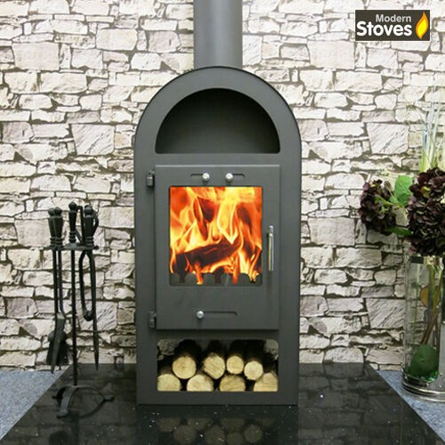 Wood burning multi fuel stove - wood,
