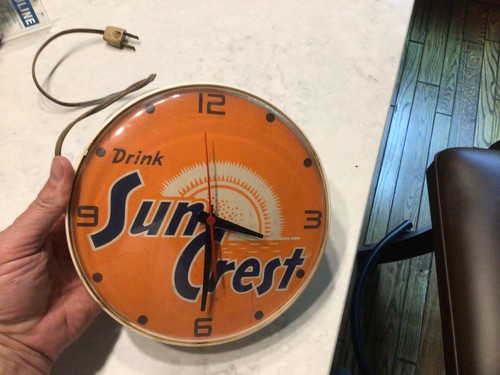 Vintage drink sun crest - crest, soda