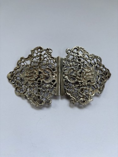 Silver victorian nurses - silver, belt
