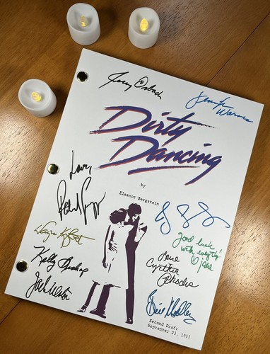Dirty dancing script signed - dirty,