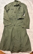 Vintage 1972 Raincoat Military