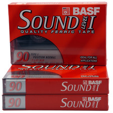 3 X BASF SOUND LEVEL I 90