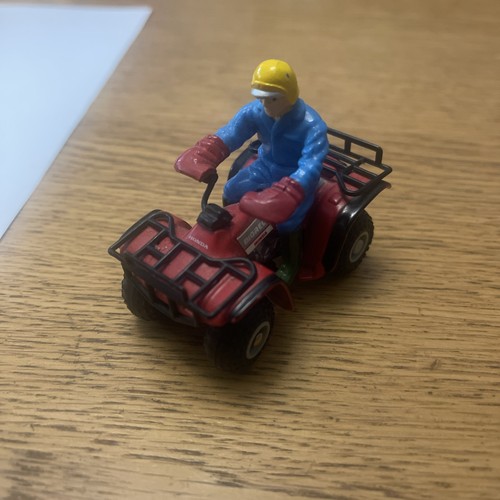 Britains honda big red quad - red,