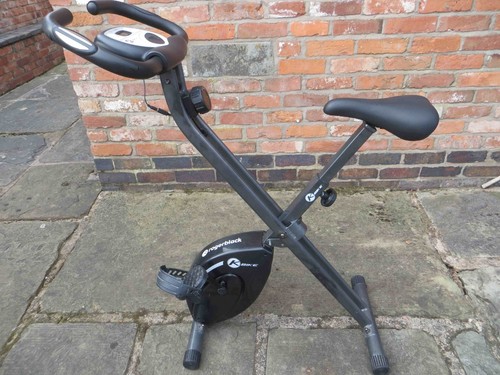 Roger black exercise bike k - black,