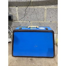 Vintage Singer 201K Electric Sewing Machine Grey & Brown Heavy-Duty with Case