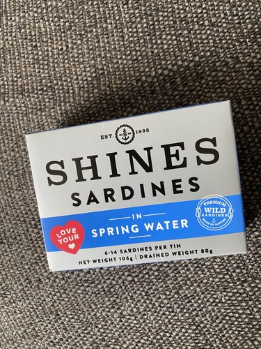 Shines tinned sardines - tinned,