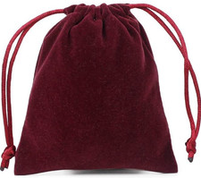 50 9x12  UK Soft Velvet Drawstring Gift Bags Wedding Jewellery Party Pouch Bags
