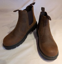 Amblers FS128 Brown Safety Boots - Size 7 - Steel Toe Cap