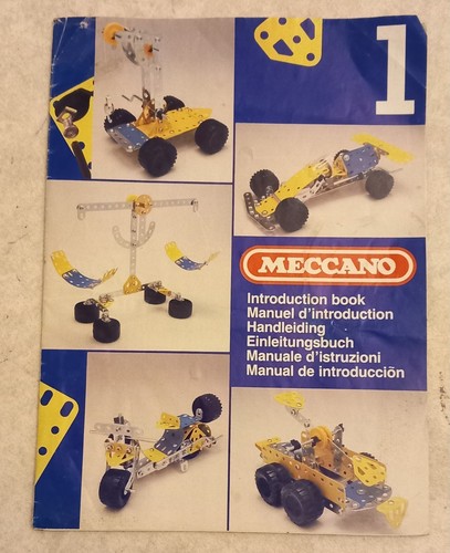 Meccano introduction book - book., 1
