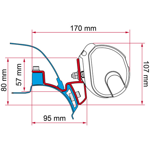 Fiamma kit t6 california - t5/t6,