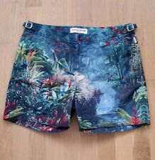 New Genuine Orlebar Brown Swim Shorts Size 34 Paradise Falls £285