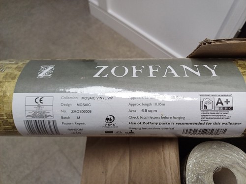 Zoffany mosaic vinyl 9spm - vinyl, 6.9spm