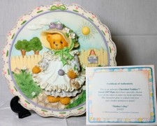 Cherished Teddies "Mothers Day"  Plate  1997 Priscilla Hillman 203025 Vintage