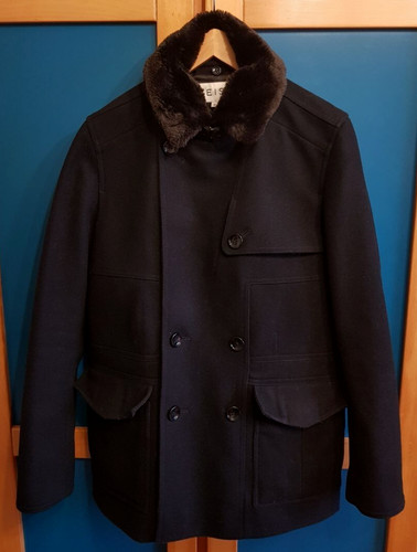 Reiss coat jacket mens double - coat,
