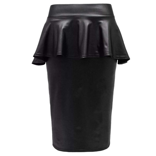 Womens skirt frill peplum - womens,
