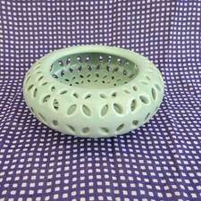 Jade Green oriental bowl 8cm x 11 cm