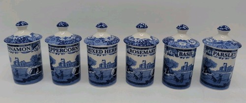 Spode blue italian - blue, 6