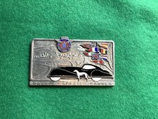 Rallye Soleil Cannes French Rally Plaque 1950’s Stamped Drago Maker
