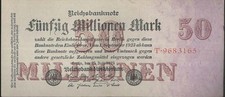 GERMANY BANKNOTE 50 MILLION