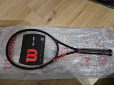 Wilson Clash 100 V3 Unstrung Tennis Racket - grip 3 - 4 3/8