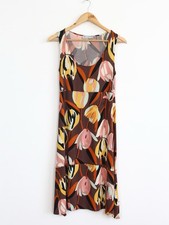 Missoni Floral Multicoloured Viscose Tank Dress, Size 40