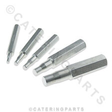 5 PIECE SWAGING PUNCH TOOL SET FOR EXPANDING TUBES SWAGE JOINING COPPER PIPE