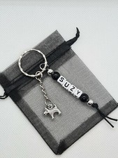 Personalised Scotty dog Keyring, dog gifts, Scotty dog lover, Scottish terrier 