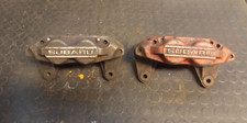 SUBARU IMPREZA HAWKEYE WRX STI FRONT CALIPES DOUBLE PISTON IN NEED OF REFURB