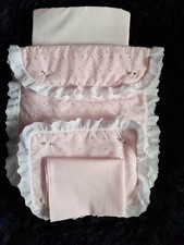 De Luxe Pink  Broderie Anglais