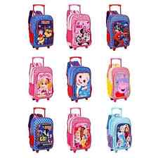 Childrens Character Foldable Deluxe Trolley Backpack Luggage Cabin Bag Licensed