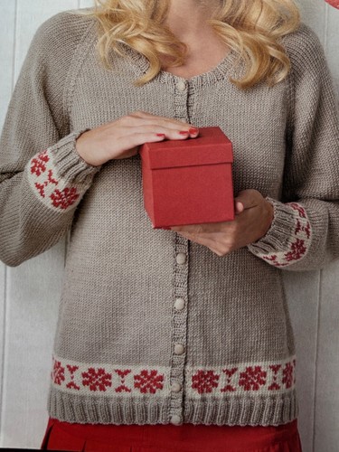 Ladies pretty fair isle - pretty,