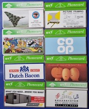 UK BT Phonecards - mixed cards  aug M