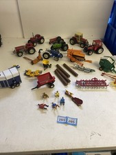 Job Lot Britains Tractors And Farm Machines