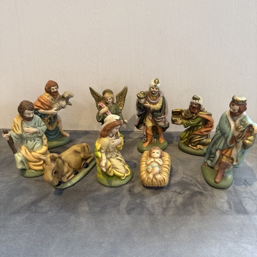 Christmas piece nativity set - christmas, 9