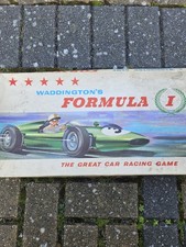 vintage Waddington's Formula 1
