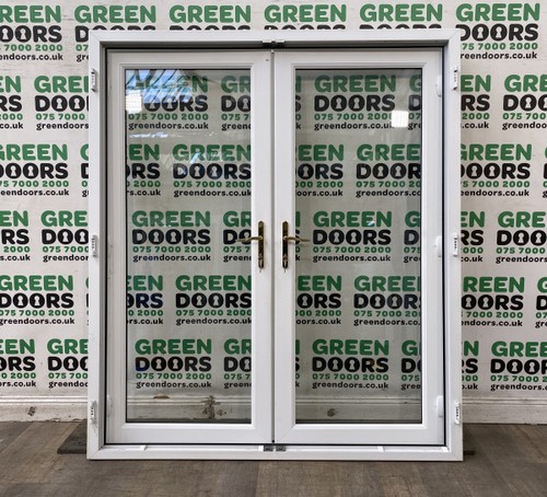 Modern wide french doors white - wide,
