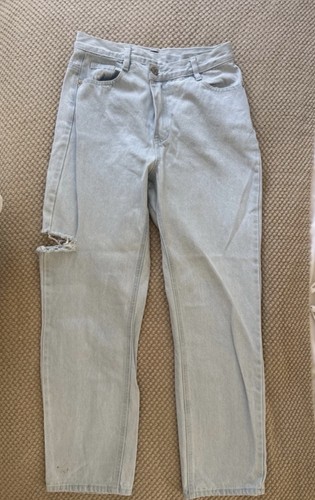 Light blue denim misguided - light, rip