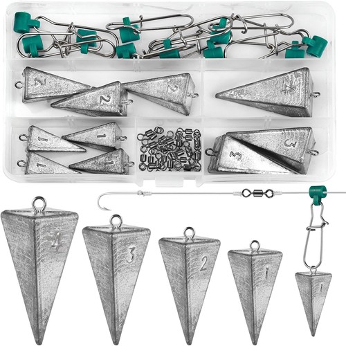 4oz pyramid sinkers - pyramid,