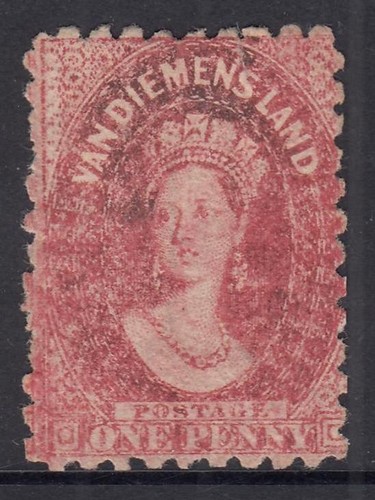 Tasmania 1864 carmine - tasmania,