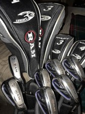 RAM RH Half Set of Golf Clubs 3G Concept Flex R