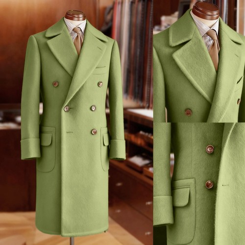 Men coats overcoats wool blend - men,