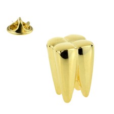 Gold Plated Extracted Tooth